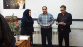 تجلیل از تیم شبکه بهداشت و درمان خنداب به پاس حضور مؤثر در مانور اقتدار آفتاب