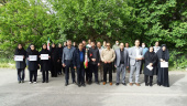 نشاط و سلامت در هفته جمعیت؛ همایش پیاده‌روی کارکنان شبکه بهداشت و درمان شهرستان خنداب