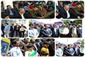 شرکت پرسنل شبکه بهداشت وبیمارستان مهر خنداب در راهپیمایی روز قدس