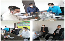 جلسه بررسی مشکلات بهداشتی شهر جاورسیان