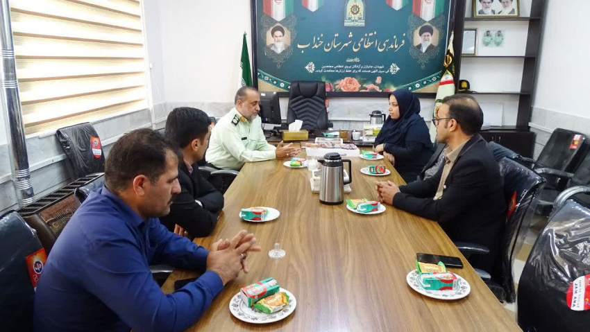 قدردانی شبکه بهداشت و درمان خنداب از تلاشهای یاران امنیت شهرستان