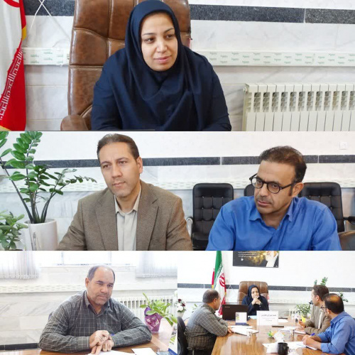 جلسه شورای معاونین شبکه بهداشت و درمان شهرستان خنداب برگزار شد