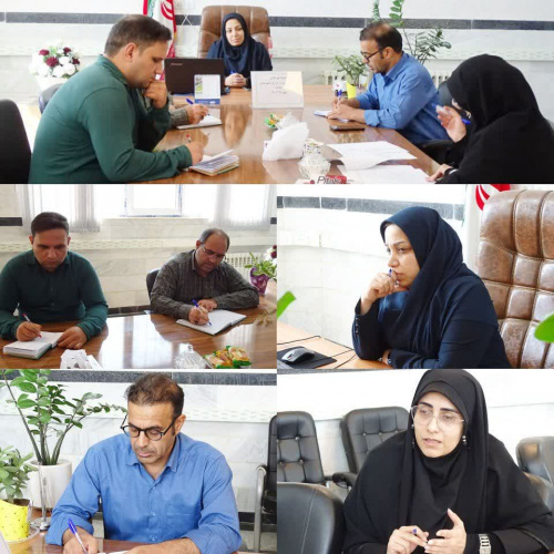 برگزاری کمیته پیشگیری از خودکشی در شبکه بهداشت و درمان خنداب با محوریت برنامههای هفته سلامت روان