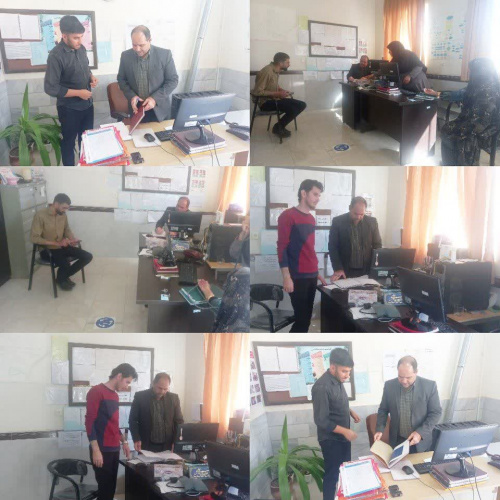 پایش خانههای بهداشت دیزآباد و غینرجه با حضور رئیس مرکز بهداشت شهرستان خنداب