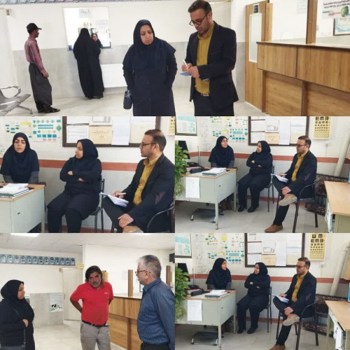 بازدید سرپرست شبکه بهداشت و درمان شهرستان خنداب از مرکز خدمات جامع سلامت و خانه بهداشت استوه
