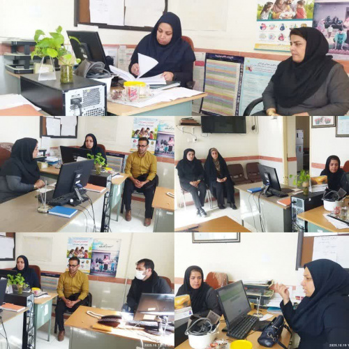 بازدید سرپرست شبکه بهداشت و درمان شهرستان خنداب از خانه بهداشت آقداش