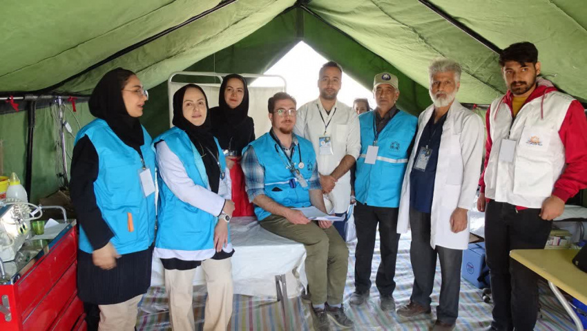 حضور فعال تیم سلامت خنداب در تمرین بزرگ آمادگی بحران «اقتدار آفتاب»