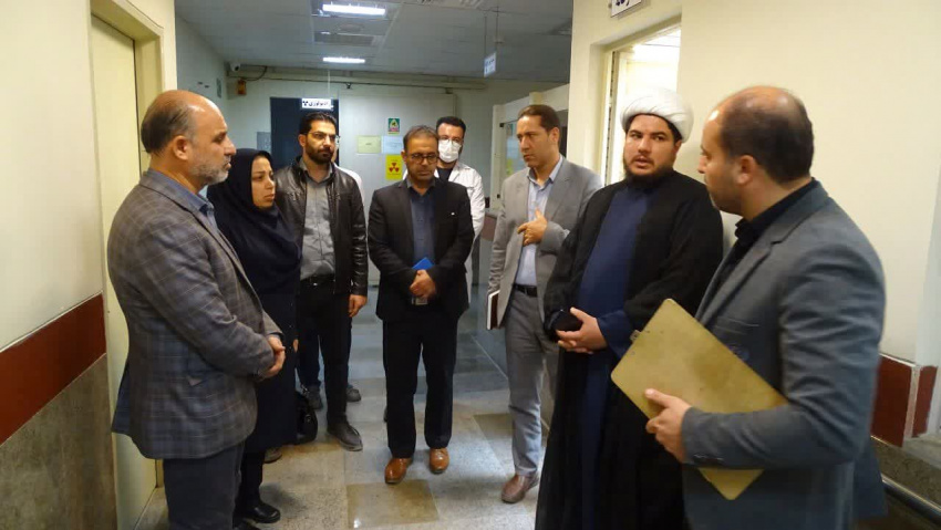 تعامل برای ارتقای خدمات درمانی؛ بیمارستان مهر میزبان نمایندگان ستاد فرمان امام (ره)