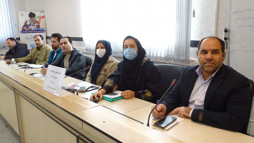 برگزاری کمیته رابطین ادارات با محوریت ارتقای سلامت عمومی