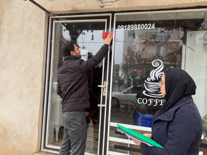 تشدید بازرسی‌ها و پلمپ دو واحد متخلف در خنداب