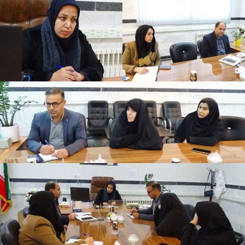 جلسه ستاد جوانی جمعیت در شبکه بهداشت و درمان شهرستان خنداب برگزار شد