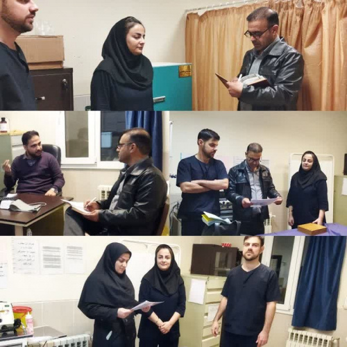 نظارت و ارزیابی در بازدید از مرکز خدمات جامع سلامت جاورسیان