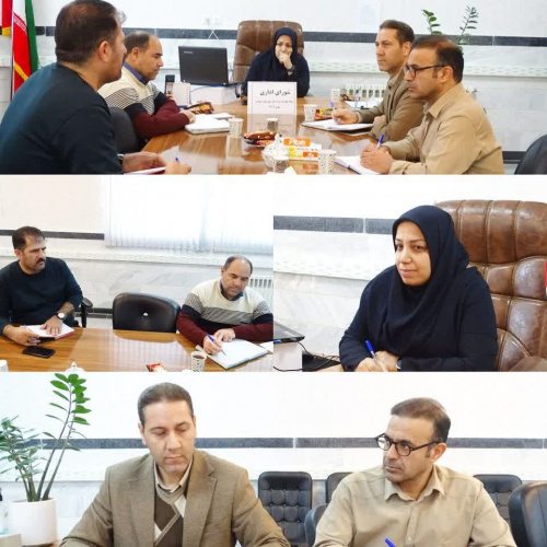 شورای اداری شبکه بهداشت و درمان شهرستان خنداب برگزار شد