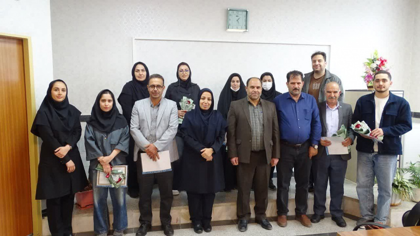 بزرگداشت روز دندانپزشک در شبکه بهداشت و درمان شهرستان خنداب
