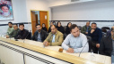 برگزاری آیین تودیع و معارفه مسئول حراست شبکه بهداشت و درمان شهرستان خنداب