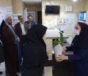 تجلیل از مدافعان سلامت بیمارستان مهر خنداب به مناسبت ولادت حضرت زینب (س) و روز پرستار