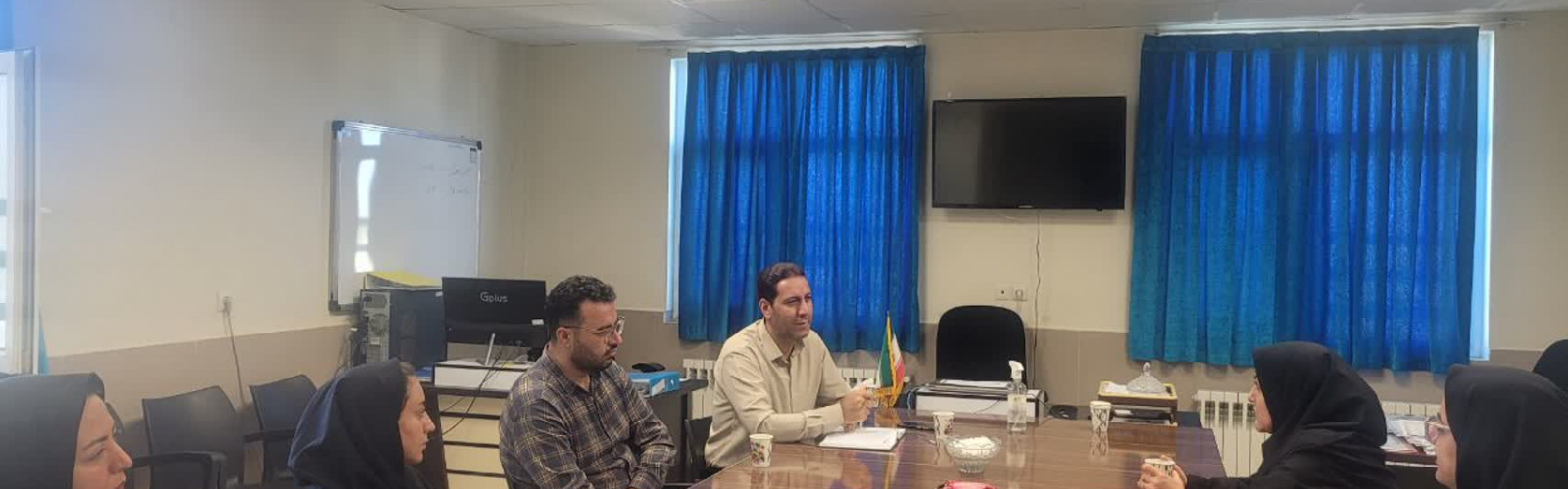 بازدید کارشناسان اداره پرستاری دانشگاه از بیمارستان مهر شهرستان خنداب