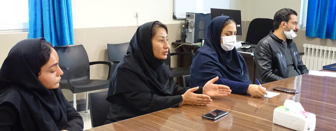 جلسه هماهنگی اعتباربخشی بیمارستان مهر خنداب برگزار شد