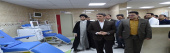 افتتاح بخش دیالیز بیمارستان مهر خنداب
