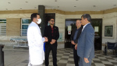 بازدید معاون اجرایی و مسئول گروه گسترش معاونت بهداشت از بیمارستان مهر