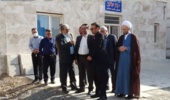 بازدید فرماندار و مسئولان شهرستان خنداب از پروژه‌های عمرانی و توسعه‌ای بیمارستان مهر