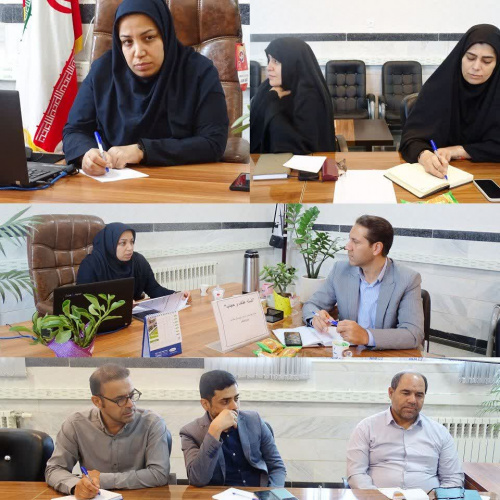 برگزاری کمیته عفاف و حجاب در شبکه بهداشت خنداب