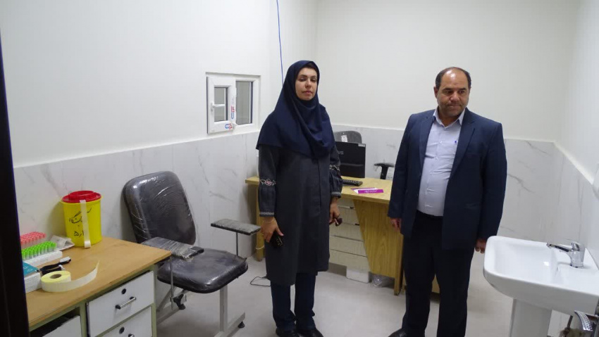 بازدید رئیس آزمایشگاه معاونت بهداشتی دانشگاه علوم پزشکی اراک از واحد نمونهگیری  دهچال