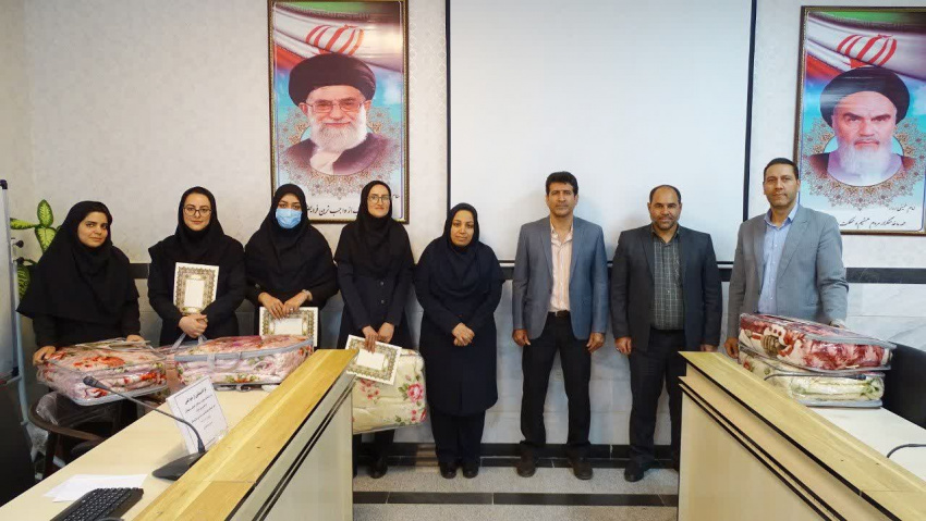 تجلیل از کارشناسان بهداشت محیط شهرستان خنداب به مناسبت روز جهانی بهداشت محیط