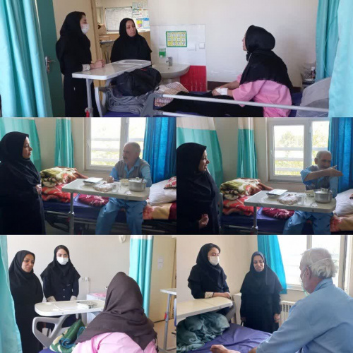 بازدید مدیر شبکه بهداشت و درمان شهرستان خنداب از بیمارستان مهر