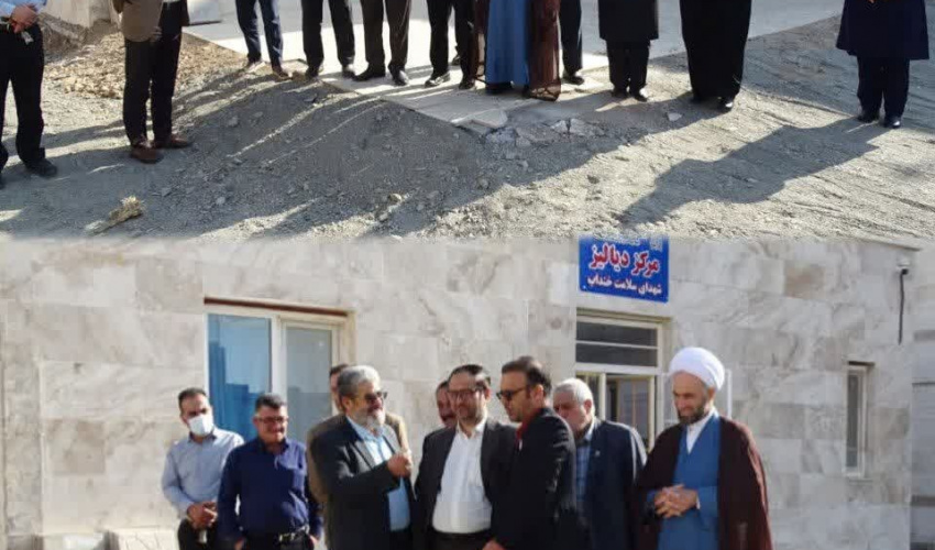 بازدید فرماندار و مسئولان شهرستان خنداب از پروژه‌های عمرانی و توسعه‌ای بیمارستان مهر