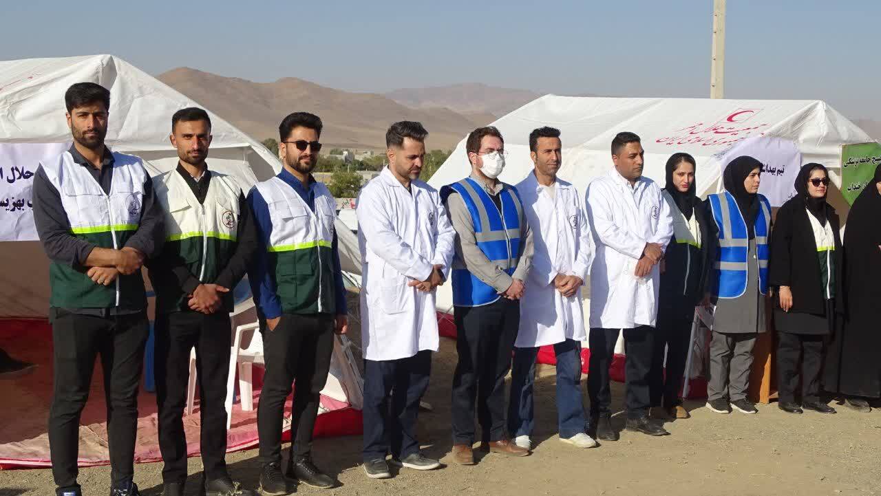 انجام رزمایش و تمرین تخصصی امداد و نجات شهید چمران درشهرستان خنداب