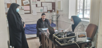 بازدید از مرکز جامع سلامت کمیجان  و میلاجرد