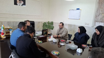 ازدید معاون بهداشت دانشگاه علوم پزشکی اراک از ستاد شبکه کمیجان