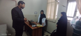 بازدید مسئول امور عمومی و مسئول گسترش شهرستان کمیجان از مرکز اسفندان ، سمقاور و چهرقان