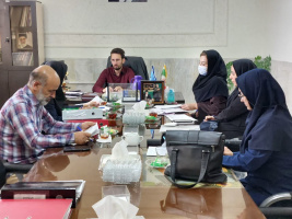 پایش استانی معاونت بهداشتی از مدیر شبکه بهداشت و درمان شهرستان کمیجان