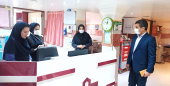 بازدید از مراکز جامع سلامت و بخش های داخلی بیمارستان امام علی (ع)