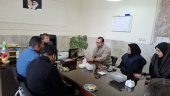 ازدید معاون بهداشت دانشگاه علوم پزشکی اراک از ستاد شبکه کمیجان