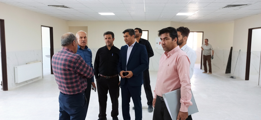 بازدید از پروژه های محرومیت زدایی و کلینیک ویژه بیمارستان امام علی (ع)