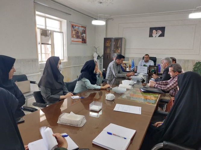 برگزاری جلسه ستاد بهبر شهرستان کمیجان