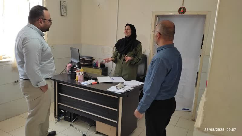 بازدید مدیر شبکه بهداشت از مراکز مشاوره ترک دخانیات به مناسبت هفته بدون دخانیات