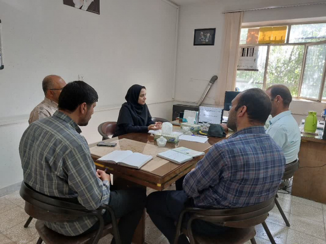 برگزاری کمیته IDD( بیماری های ناشی از کمبود ید) در شهرستان کمیجان
