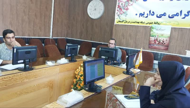 برگزاری جلسه مانیتورینگ شاخص های بهداشتی شهرستان کمیجان