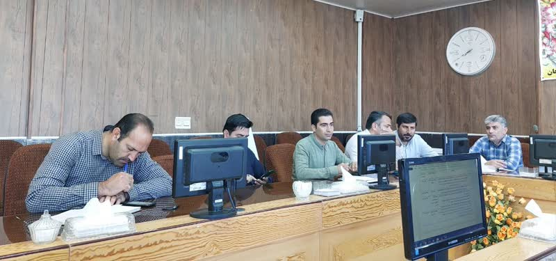 برگزاری دومین کمیته شورای بهورزی
