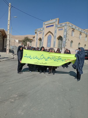 برگزاری پیاده روی به مناسبت هفته ملی سلامت زنان