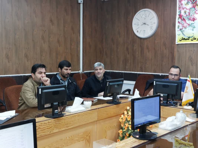 برگزاری کمیته آموزش آبان ماه و کمیته هماهنگی شهر سالم شهرستان کمیجان