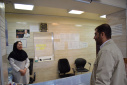 بازدید مدیر شبکه بهداشت و درمان از بیمارستان امام خمینی(ره) محلات