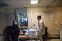 بازدید مدیر شبکه بهداشت و درمان از بیمارستان امام خمینی(ره) محلات