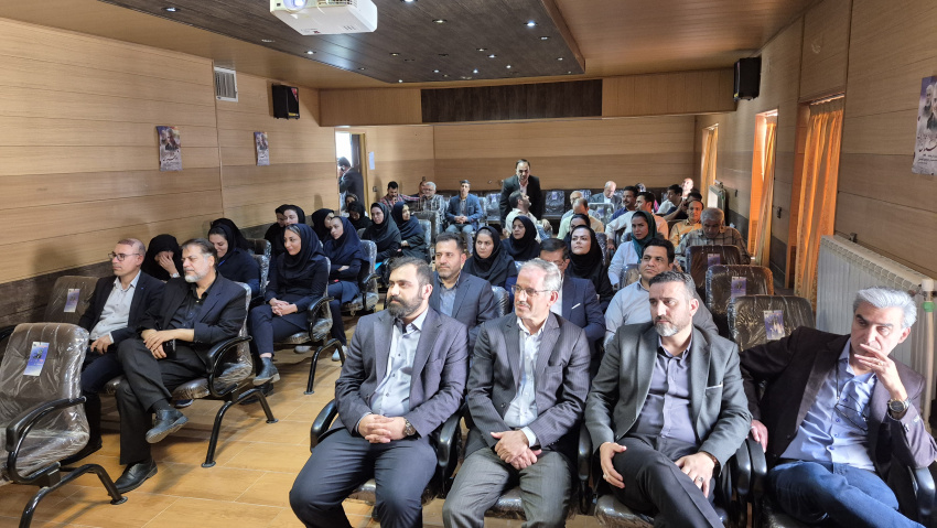 برگزاری مراسم تکریم و معارفه مدیران بیمارستان امام خمینی(ره) محلات