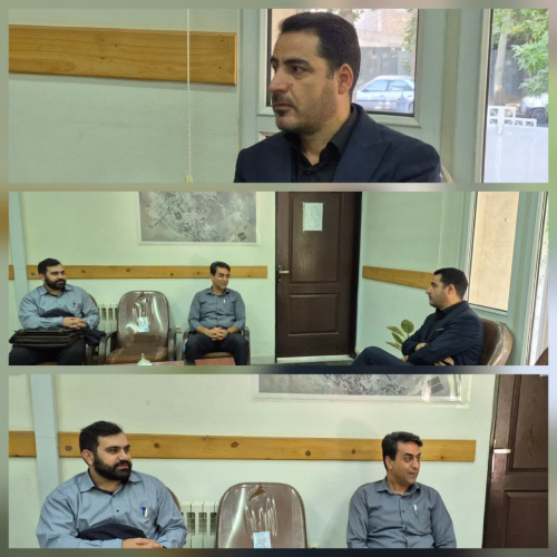 دیدار متولی سلامت با دادستان شهرستان محلات