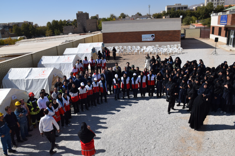 رزمایش پدافند غیرعامل در مدارس محلات اجرا شد